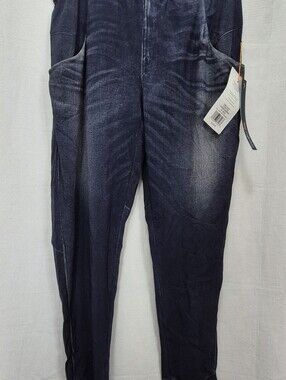New Lucy Dark Indigo Heathered Boyfriend Size Medium